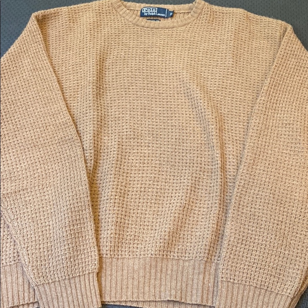 Vintage Polo Ralph Lauren Camel Hair sweater